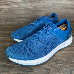 Under Armour Hovr Sonic Shoes Mens Size 10.5 Blue Red Running Sneakers